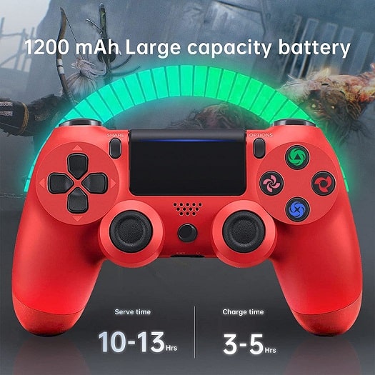 DUALSHOCK 4 wireless controller - Red - Image 3